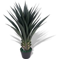 Vidaxl - Künstliche Yucca-Pflanze mit Topf 85 cm Grün von VIDAXL
