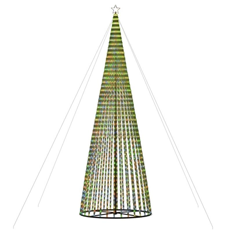 vidaXL LED Weihnachtsbaum 1544 LEDs Mehrfarbig 500 cm 358075 vidaXL LED Weihnachtsbaum 1544 LEDs Mehrfarbig 500 cm 358075 von VIDAXL