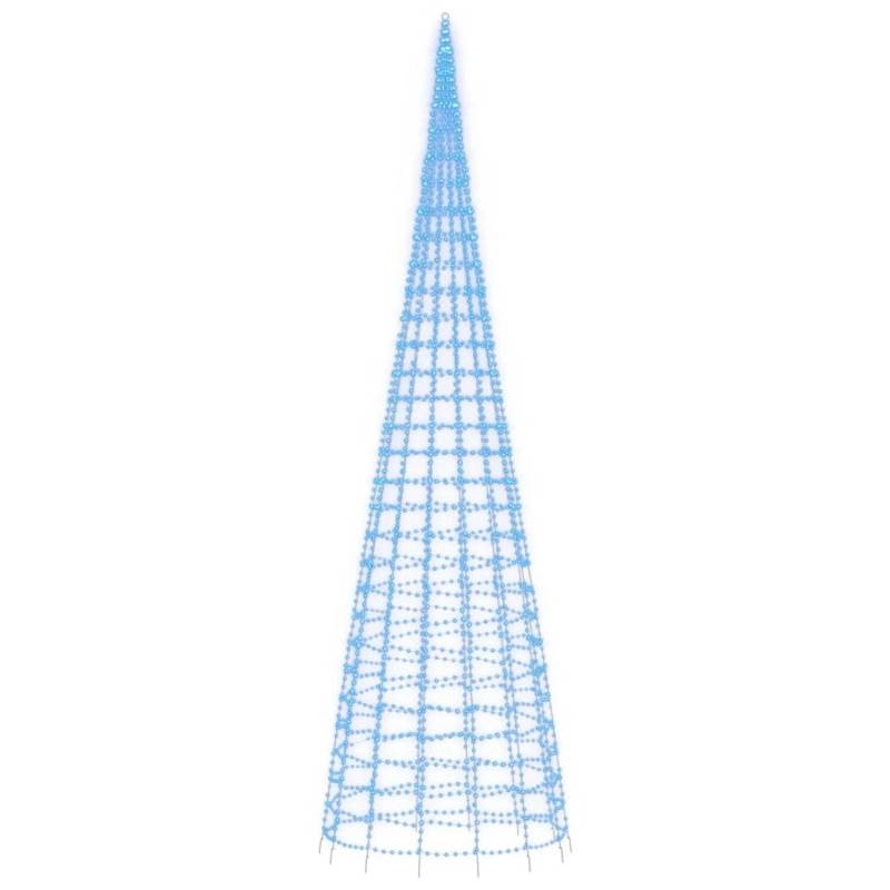 vidaXL LED-Weihnachtsbaum für Fahnenmast 3000 LEDs Blau 800 cm 358123 vidaXL LED-Weihnachtsbaum für Fahnenmast 3000 LEDs Blau 800 cm 358123 von VIDAXL