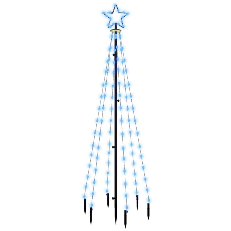 vidaXL LED-Weihnachtsbaum mit Erdnägeln Blau 108 LEDs 180 cm vidaXL LED-Weihnachtsbaum mit Erdnägeln Blau 108 LEDs 180 cm von VIDAXL