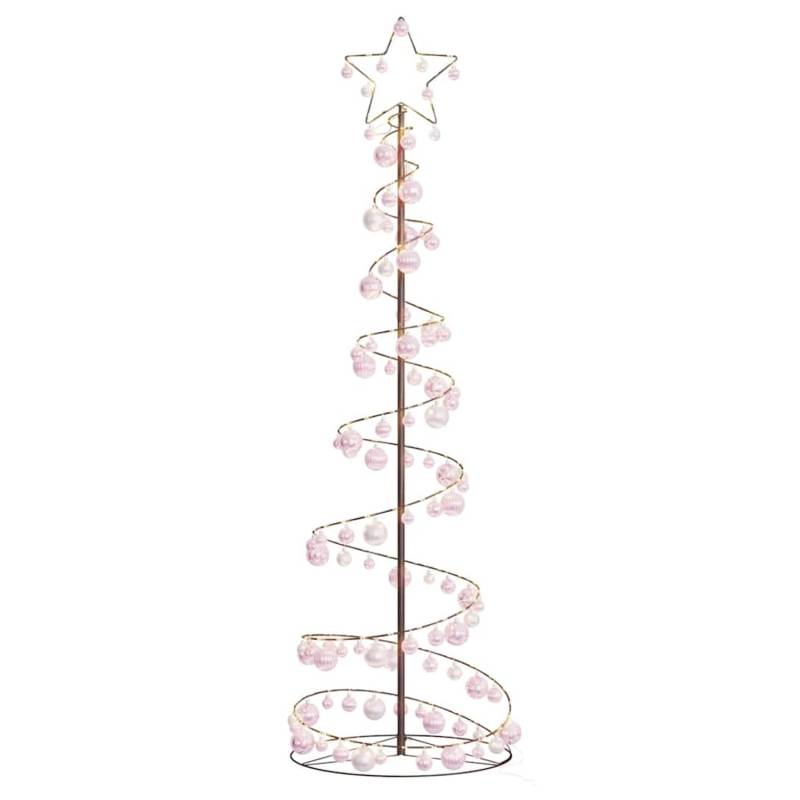 vidaXL LED Weihnachtsbaum mit Kugeln 120 LEDs Warmweiß 180 cm 3318575 vidaXL LED Weihnachtsbaum mit Kugeln 120 LEDs Warmweiß 180 cm 3318575 von VIDAXL