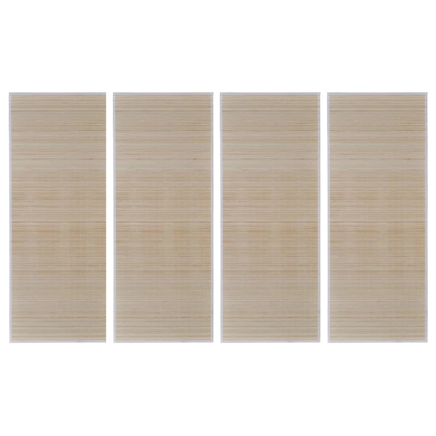 vidaXL Läufer 4 Stk Bambus Rechteckig 120x180 Cm 613853 vidaXL Läufer 4 Stk Bambus Rechteckig 120x180 Cm 613853 von VIDAXL