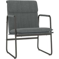 vidaXL Loungesessel Dunkelgrau 55x64x80 cm Stoff von VIDAXL