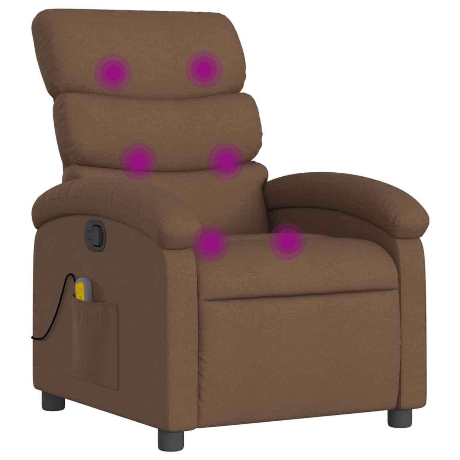 vidaXL Massagesessel Braun Stoff Modell 2 vidaXL Massagesessel Braun Stoff Modell 2 von VIDAXL