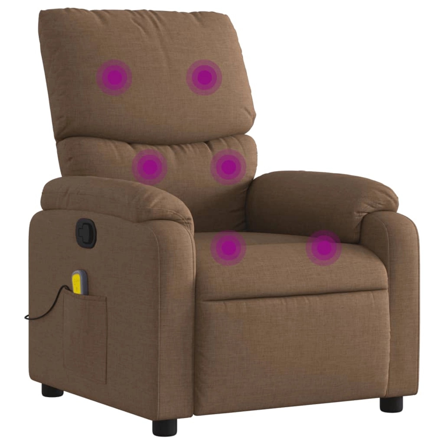 vidaXL Massagesessel Braun Stoff Modell 5 vidaXL Massagesessel Braun Stoff Modell 5 von VIDAXL