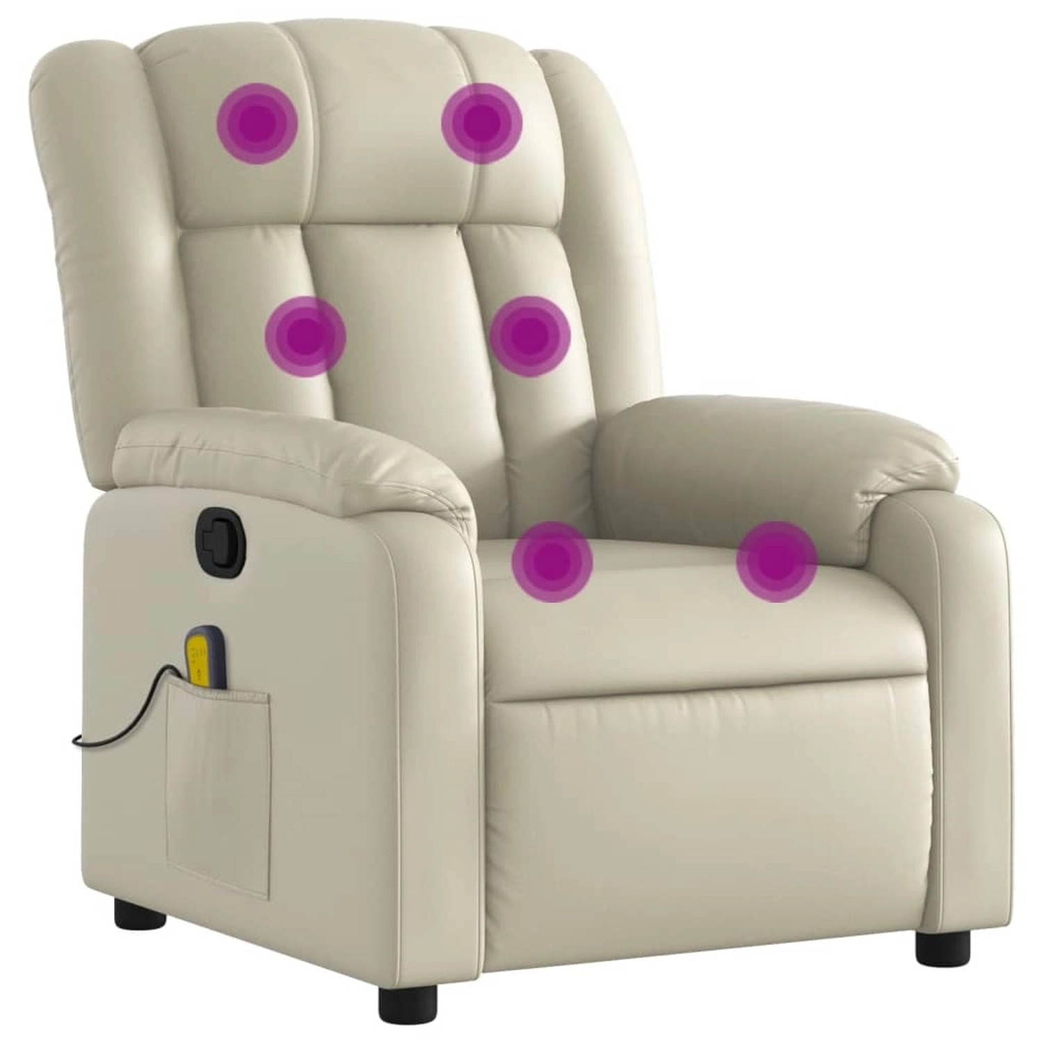 vidaXL Massagesessel Creme Kunstleder Modell 12 vidaXL Massagesessel Creme Kunstleder Modell 12 von VIDAXL