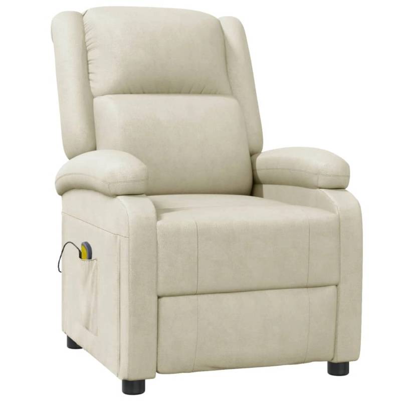 vidaXL Massagesessel Creme Kunstleder Modell 17 von VIDAXL