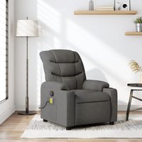 Massagesessel Dunkelgrau Stoff vidaXL297313 Massagesessel Dunkelgrau Stoff vidaXL297313 von VIDAXL