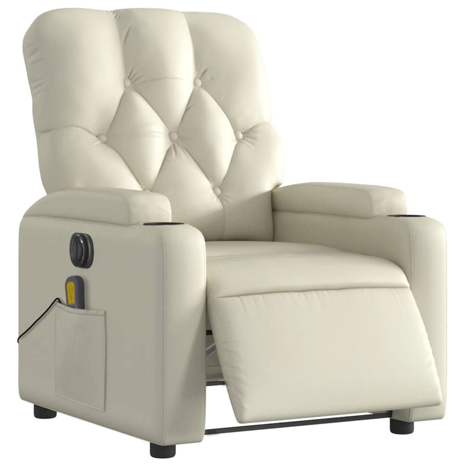 vidaXL Massagesessel Elektrisch Creme Kunstleder Modell 5 vidaXL Massagesessel Elektrisch Creme Kunstleder Modell 5 von VIDAXL