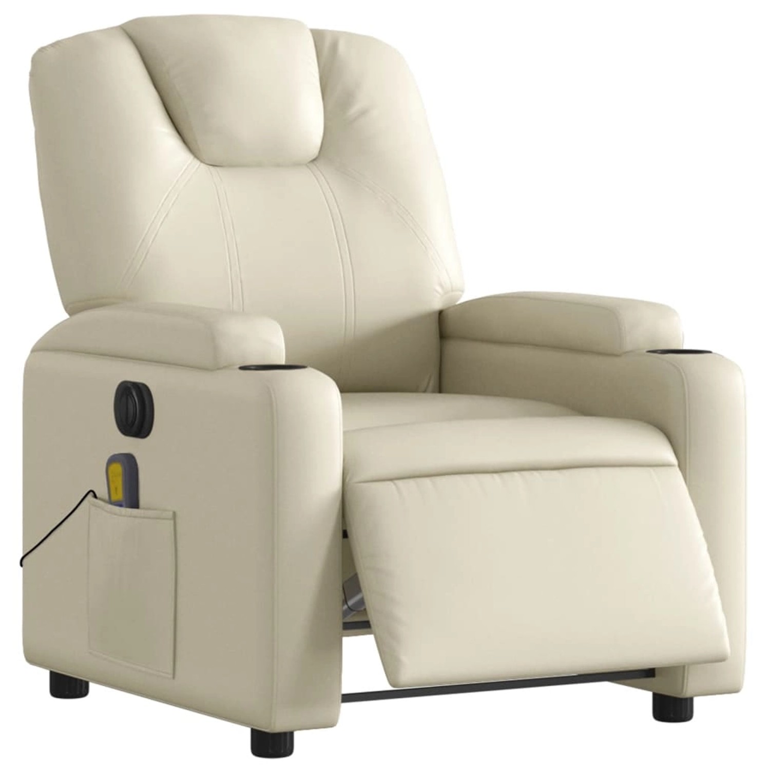 vidaXL Massagesessel Elektrisch Creme Kunstleder Modell 7 vidaXL Massagesessel Elektrisch Creme Kunstleder Modell 7 von VIDAXL