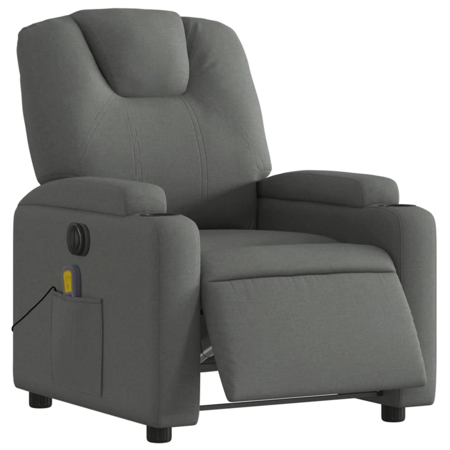 vidaXL Massagesessel Elektrisch Dunkelgrau Samt Modell 11 vidaXL Massagesessel Elektrisch Dunkelgrau Samt Modell 11 von VIDAXL