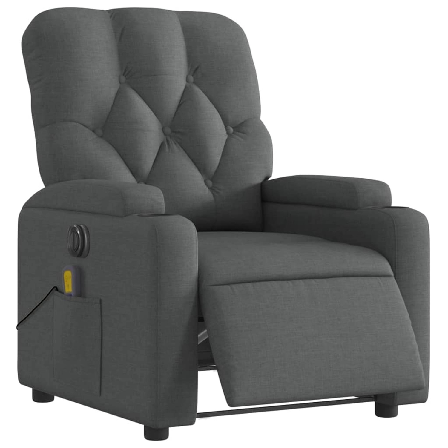 vidaXL Massagesessel Elektrisch Dunkelgrau Samt Modell 12 vidaXL Massagesessel Elektrisch Dunkelgrau Samt Modell 12 von VIDAXL