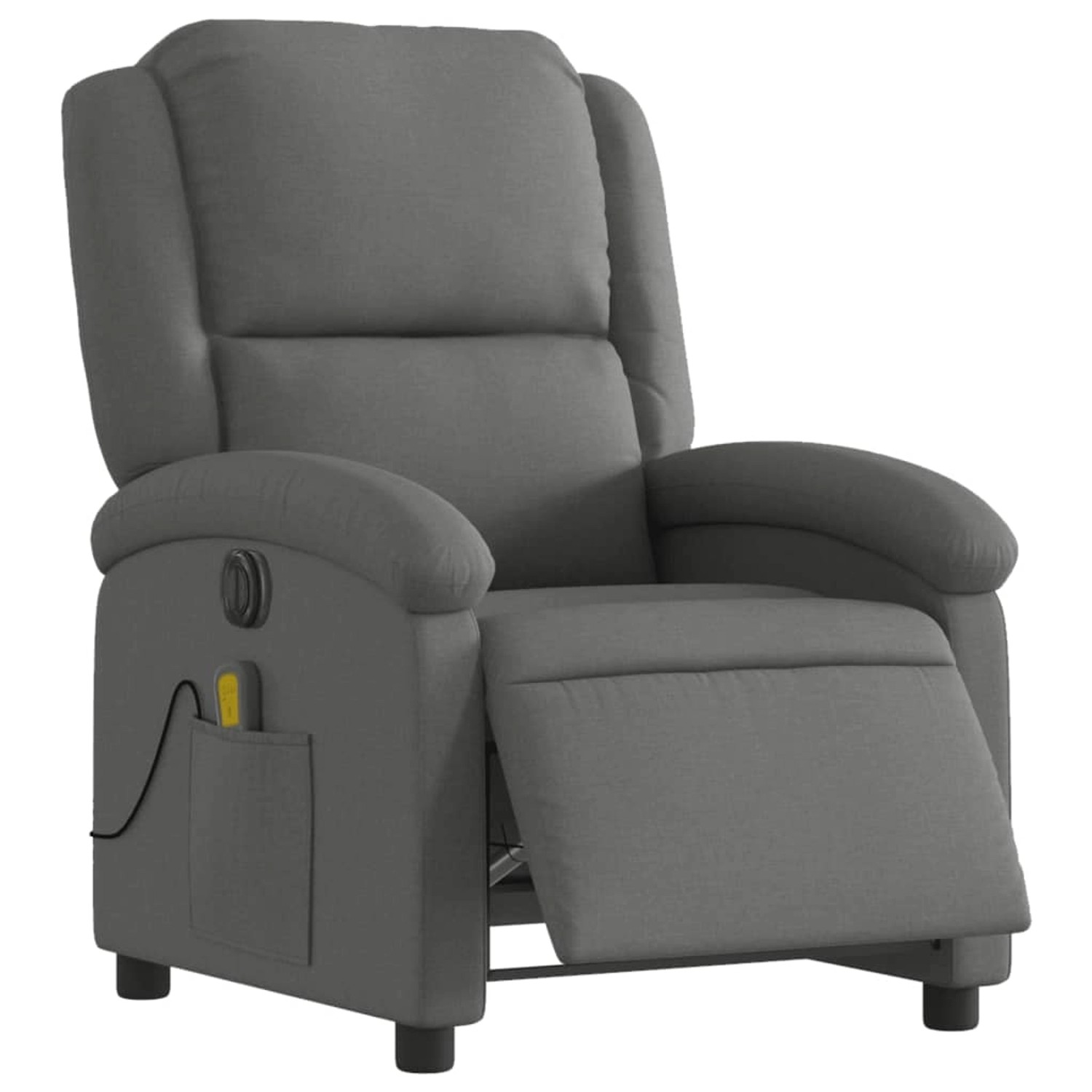 vidaXL Massagesessel Elektrisch Dunkelgrau Samt Modell 7 vidaXL Massagesessel Elektrisch Dunkelgrau Samt Modell 7 von VIDAXL