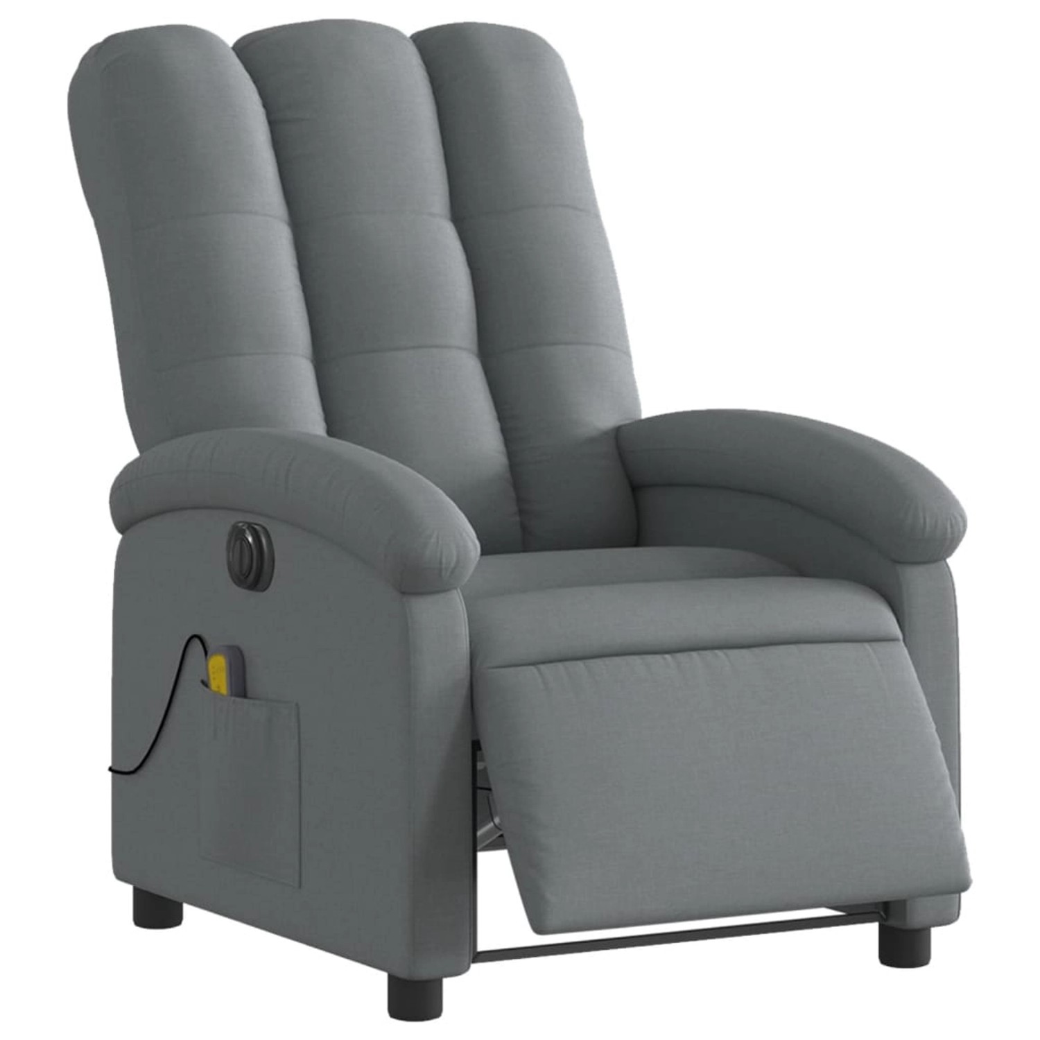vidaXL Massagesessel Elektrisch Dunkelgrau Samt Modell 9 vidaXL Massagesessel Elektrisch Dunkelgrau Samt Modell 9 von VIDAXL