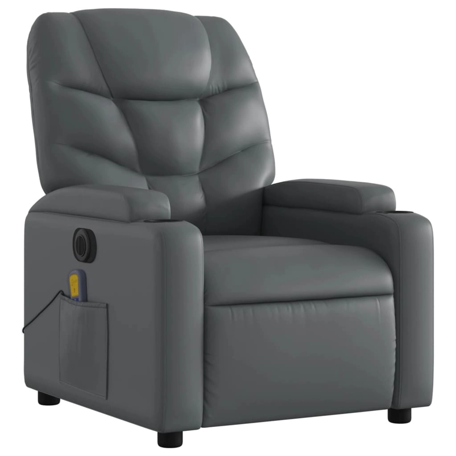 vidaXL Massagesessel Elektrisch Grau Kunstleder Modell 5 vidaXL Massagesessel Elektrisch Grau Kunstleder Modell 5 von VIDAXL