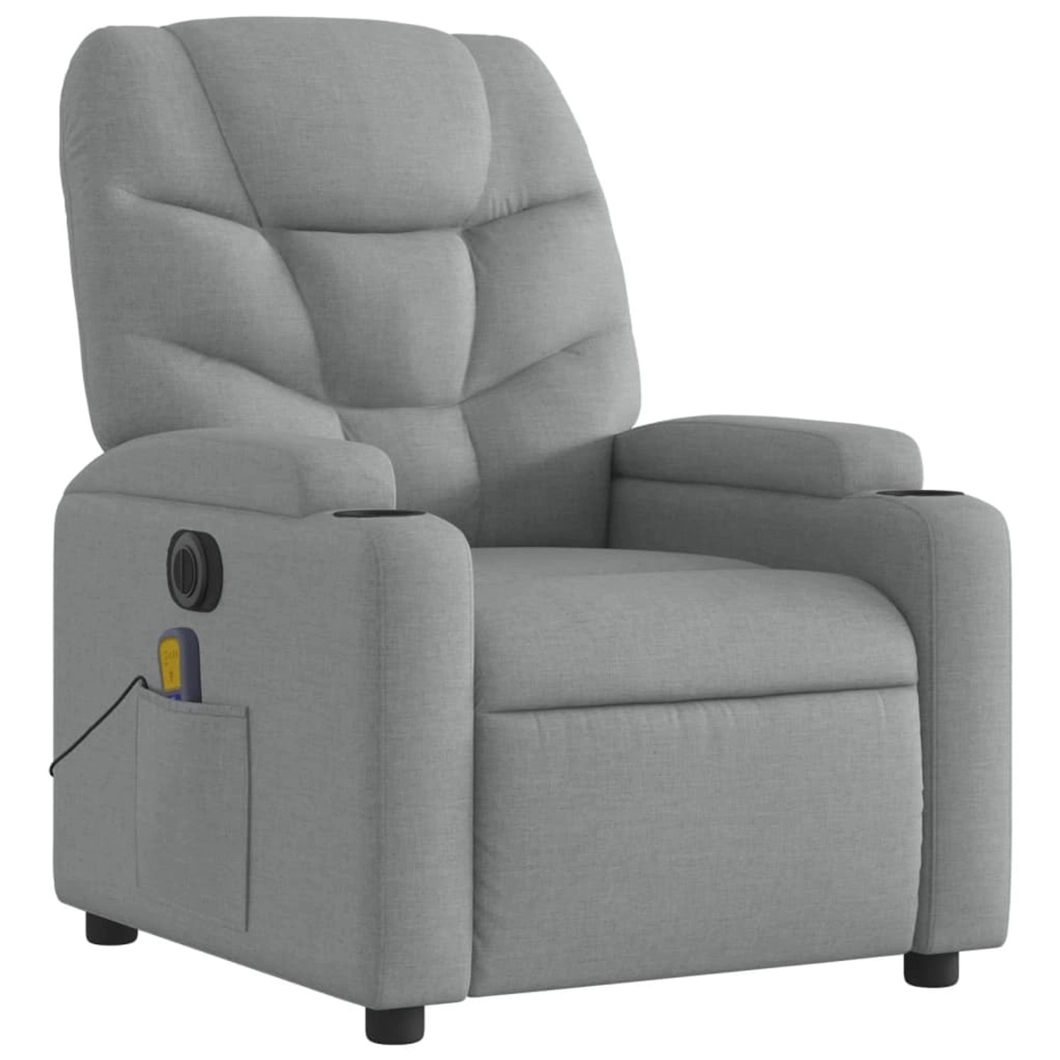 vidaXL Massagesessel Elektrisch Hellgrau Samt Modell 10 vidaXL Massagesessel Elektrisch Hellgrau Samt Modell 10 von VIDAXL
