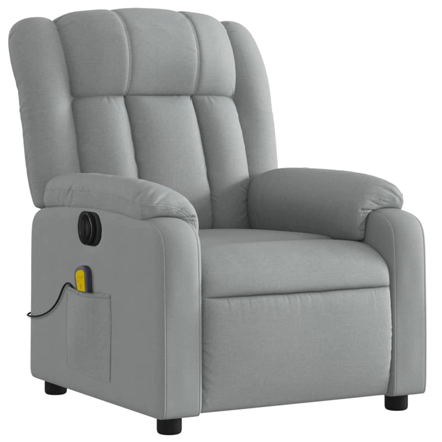vidaXL Massagesessel Elektrisch Hellgrau Samt Modell 3 vidaXL Massagesessel Elektrisch Hellgrau Samt Modell 3 von VIDAXL