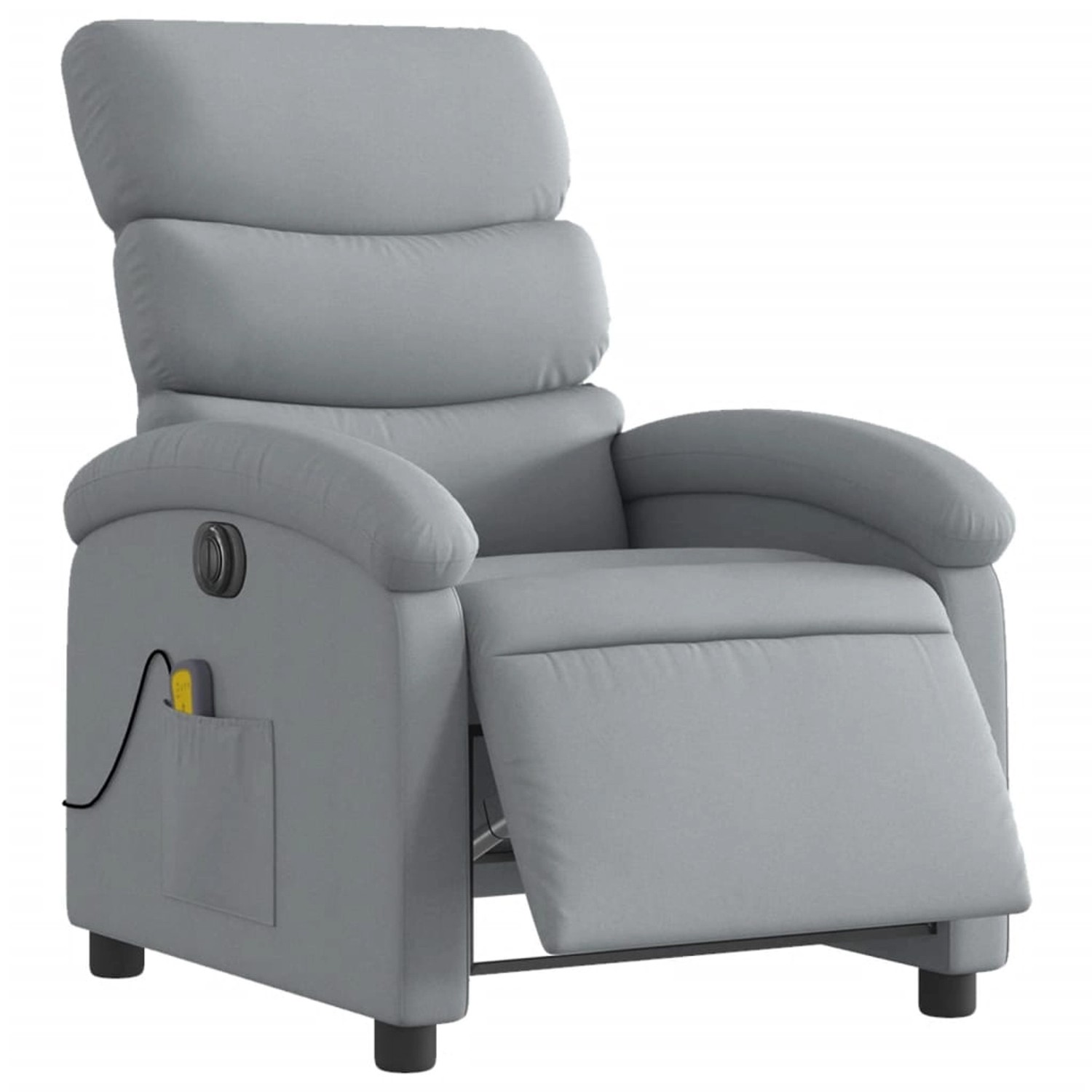 vidaXL Massagesessel Elektrisch Hellgrau Samt Modell 4 vidaXL Massagesessel Elektrisch Hellgrau Samt Modell 4 von VIDAXL