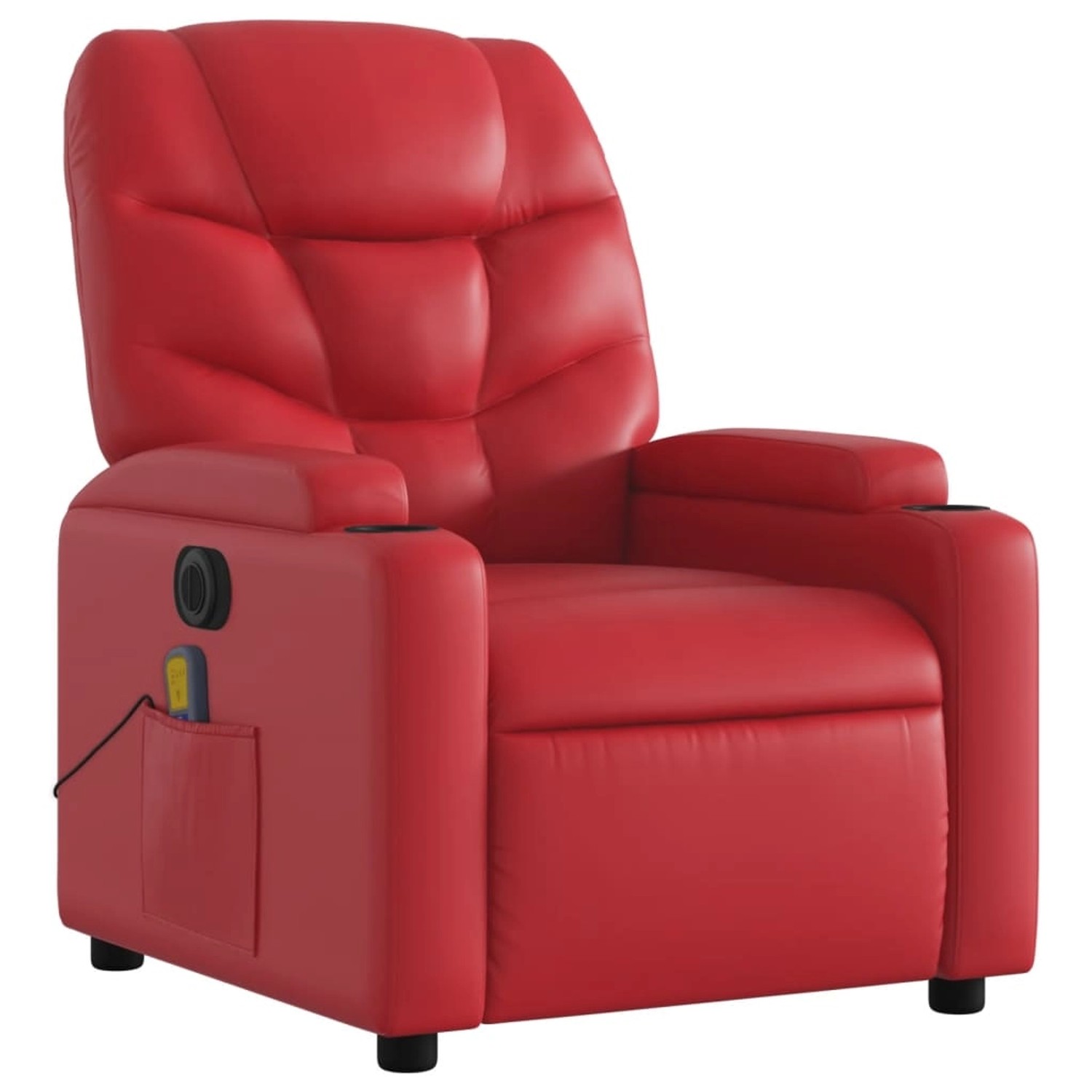 vidaXL Massagesessel Elektrisch Rot Kunstleder Modell 5 vidaXL Massagesessel Elektrisch Rot Kunstleder Modell 5 von VIDAXL