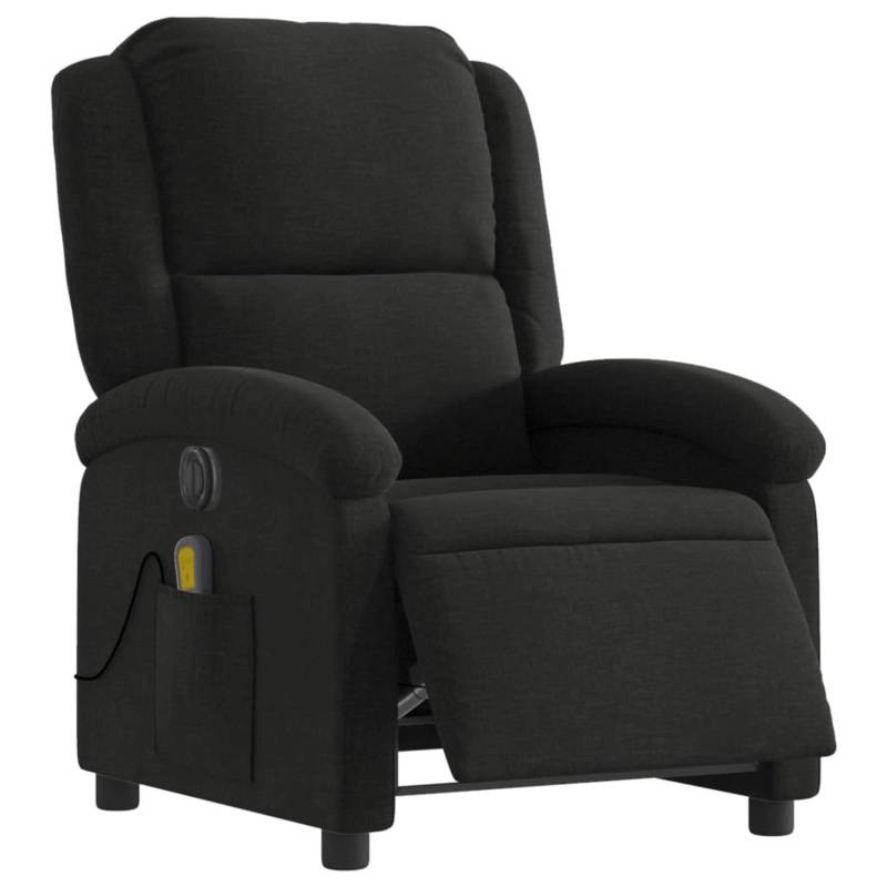 vidaXL Massagesessel Elektrisch Schwarz Samt Modell 11 von VIDAXL