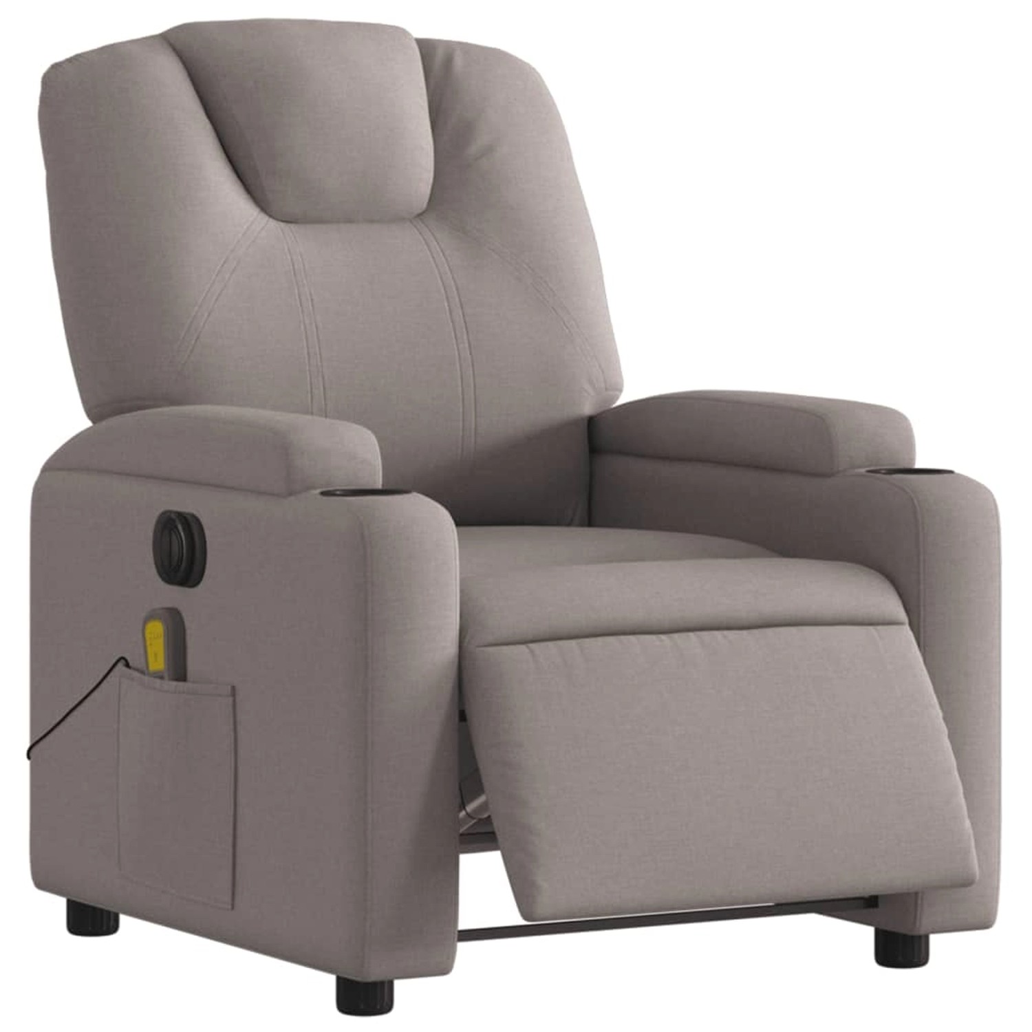 vidaXL Massagesessel Elektrisch Taupe Stoff Modell 5 vidaXL Massagesessel Elektrisch Taupe Stoff Modell 5 von VIDAXL