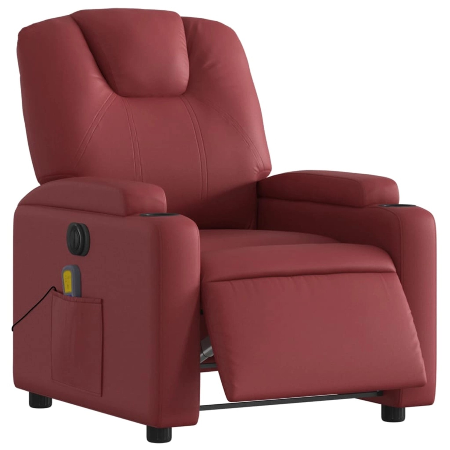 vidaXL Massagesessel Elektrisch Weißrot Kunstleder Modell 2 vidaXL Massagesessel Elektrisch Weißrot Kunstleder Modell 2 von VIDAXL