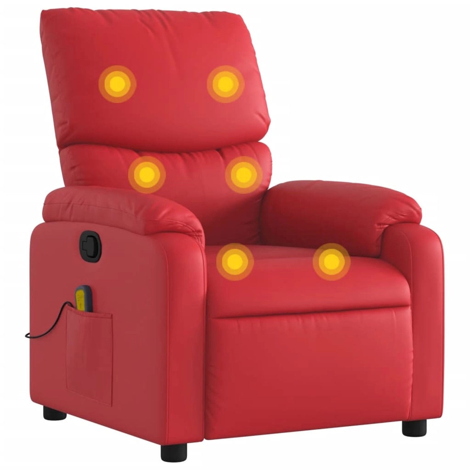 vidaXL Massagesessel Rot Kunstleder Modell 5 vidaXL Massagesessel Rot Kunstleder Modell 5 von VIDAXL