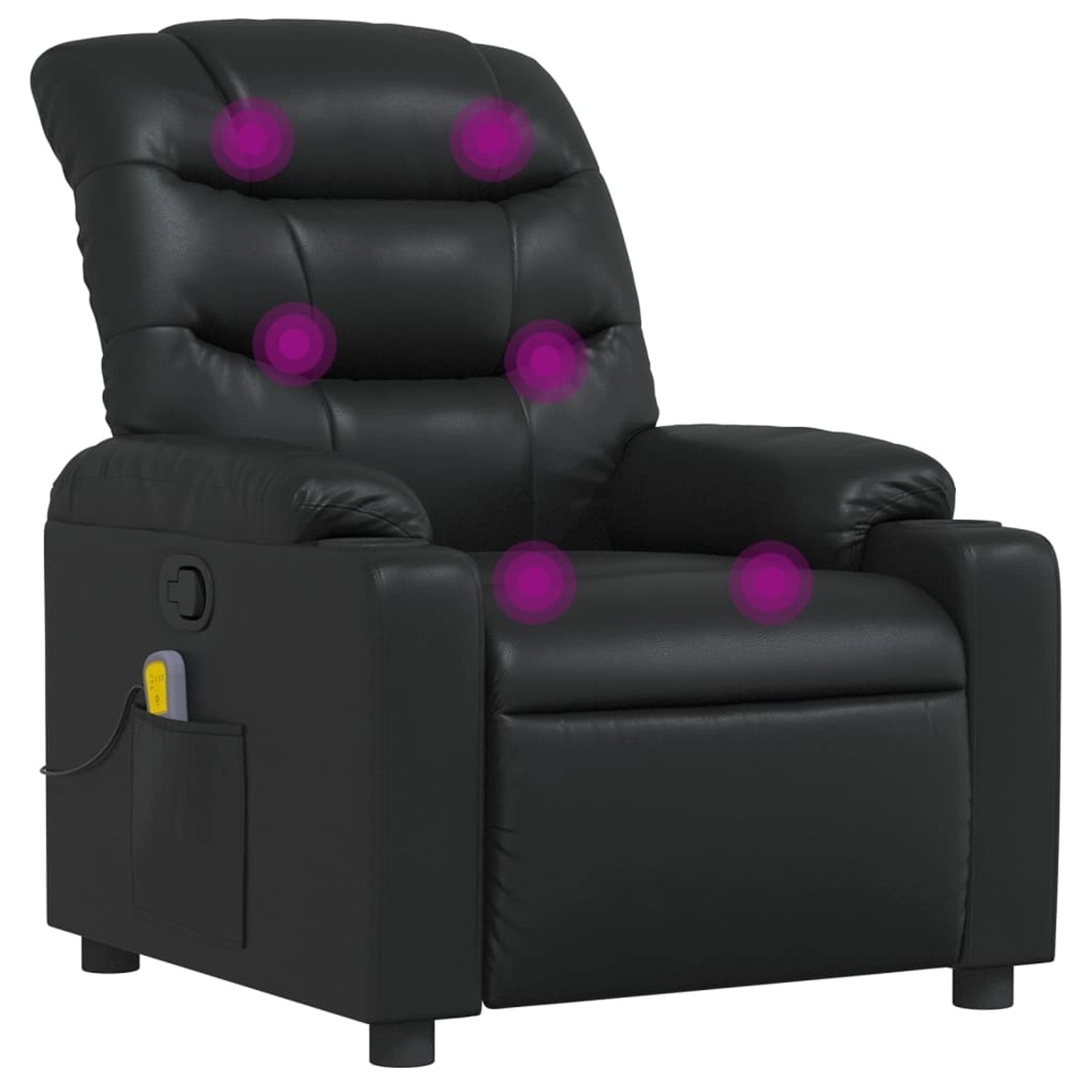 vidaXL Massagesessel Schwarz Kunstleder Modell 14 vidaXL Massagesessel Schwarz Kunstleder Modell 14 von VIDAXL