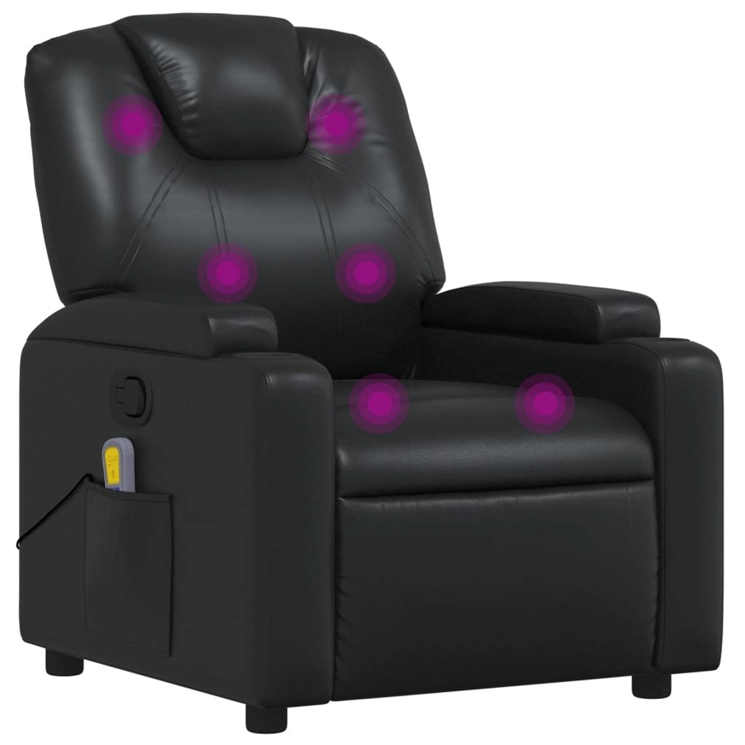 vidaXL Massagesessel Schwarz Kunstleder Modell 7 vidaXL Massagesessel Schwarz Kunstleder Modell 7 von VIDAXL