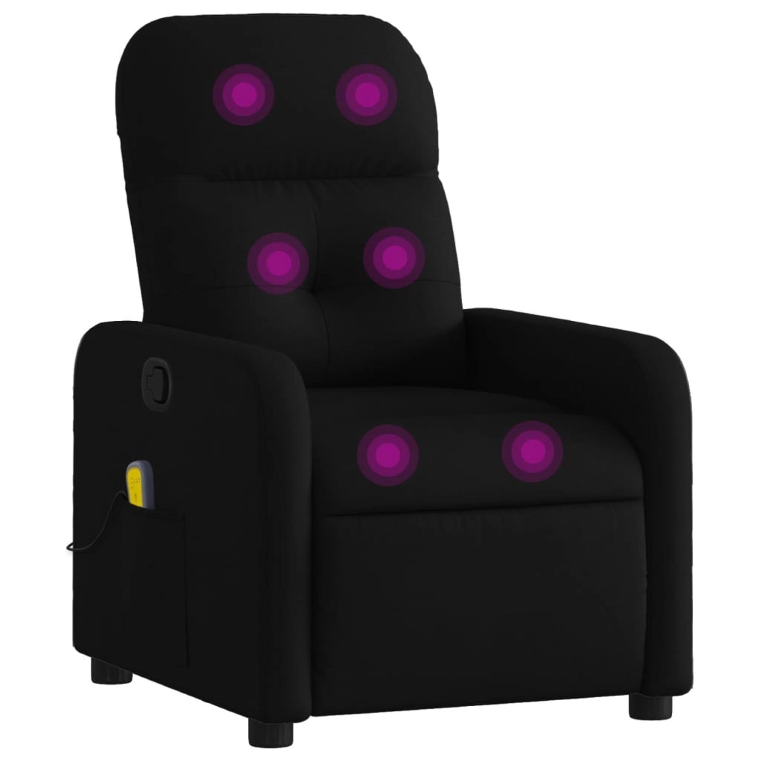 vidaXL Massagesessel Schwarz Stoff Modell 13 vidaXL Massagesessel Schwarz Stoff Modell 13 von VIDAXL