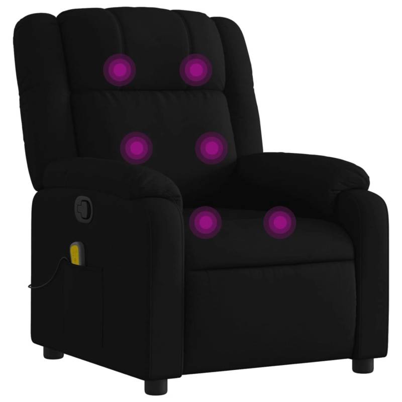vidaXL Massagesessel Schwarz Stoff Modell 9 von VIDAXL