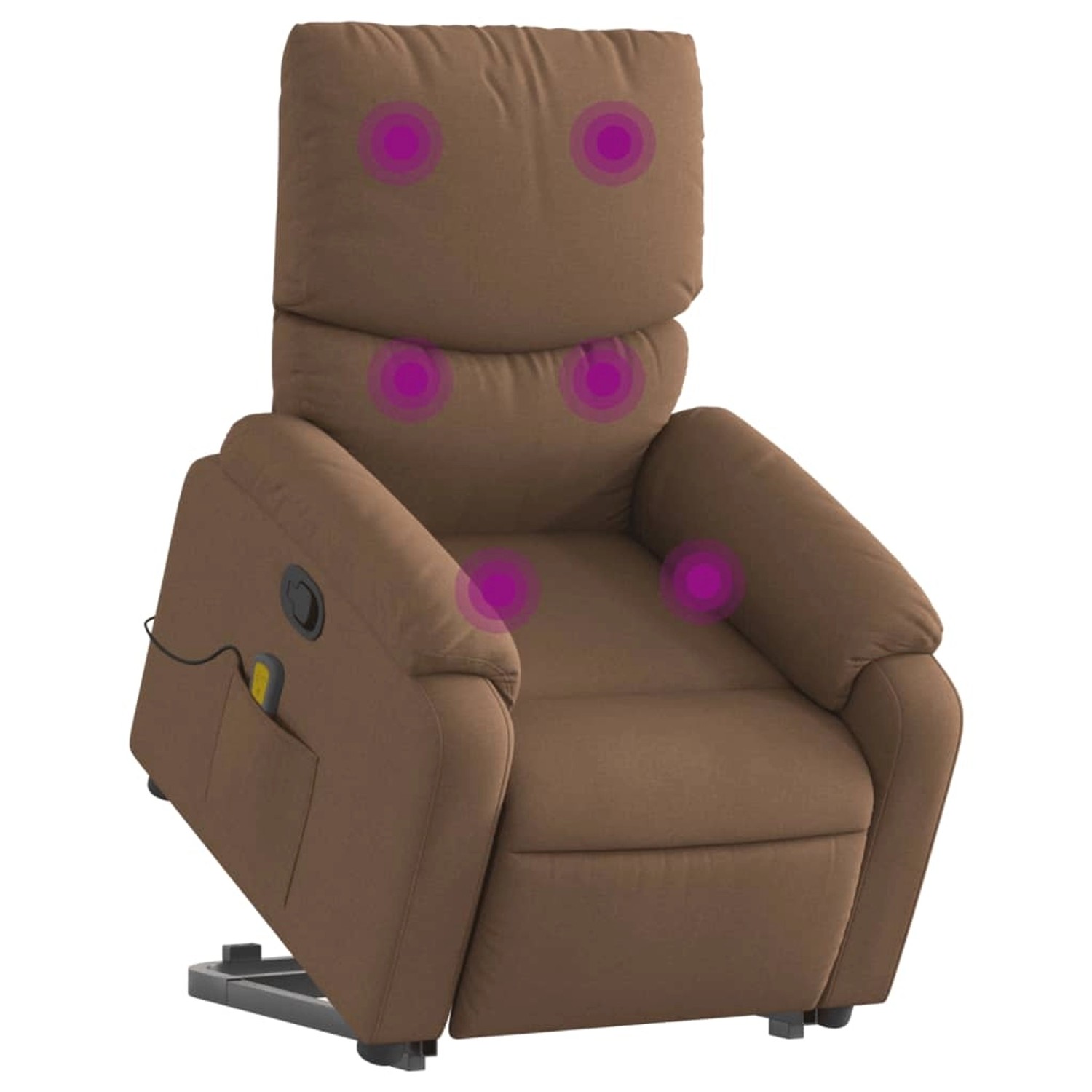 vidaXL Massagesessel mit Aufstehhilfe Braun Stoff Modell 9 vidaXL Massagesessel mit Aufstehhilfe Braun Stoff Modell 9 von VIDAXL