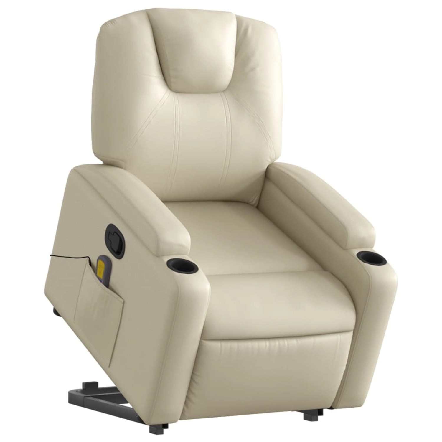 vidaXL Massagesessel mit Aufstehhilfe Creme Kunstleder Modell 8 vidaXL Massagesessel mit Aufstehhilfe Creme Kunstleder Modell 8 von VIDAXL