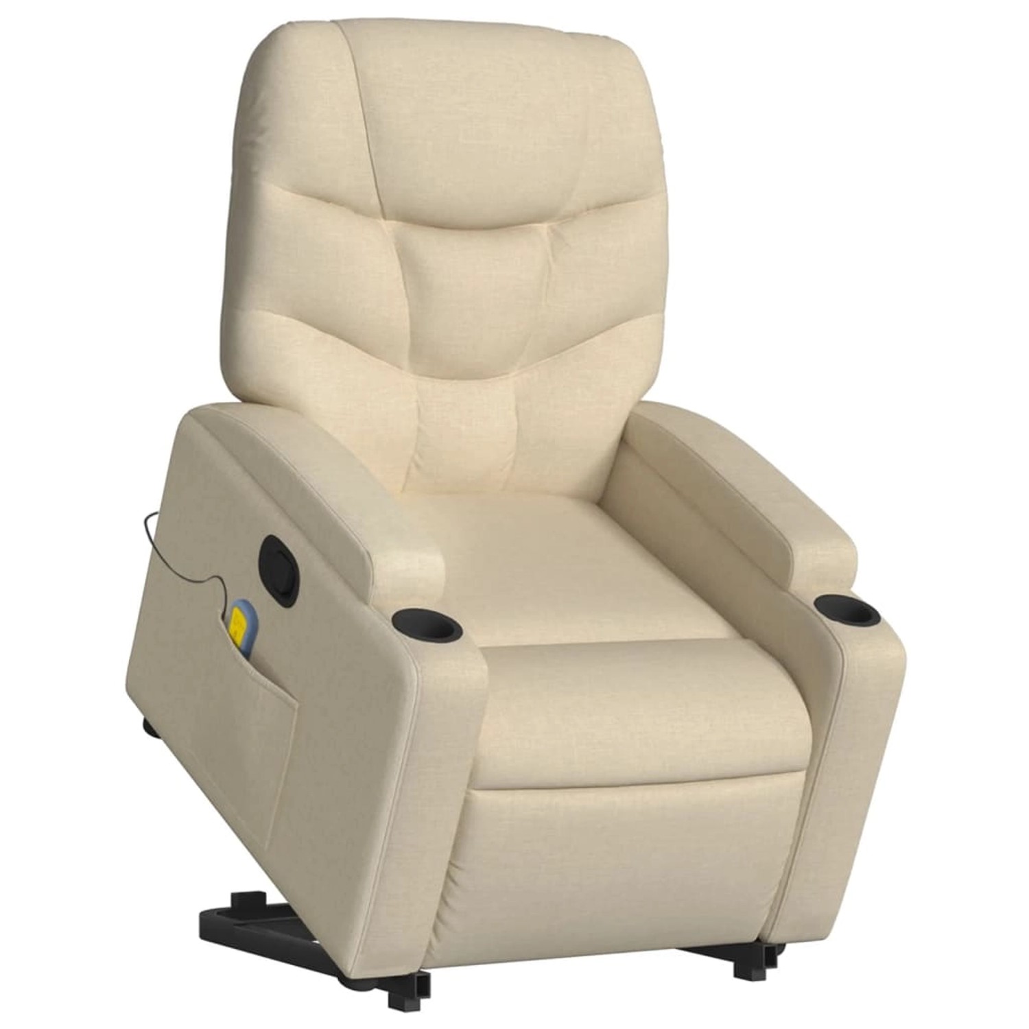 vidaXL Massagesessel mit Aufstehhilfe Creme Stoff Modell 9 vidaXL Massagesessel mit Aufstehhilfe Creme Stoff Modell 9 von VIDAXL