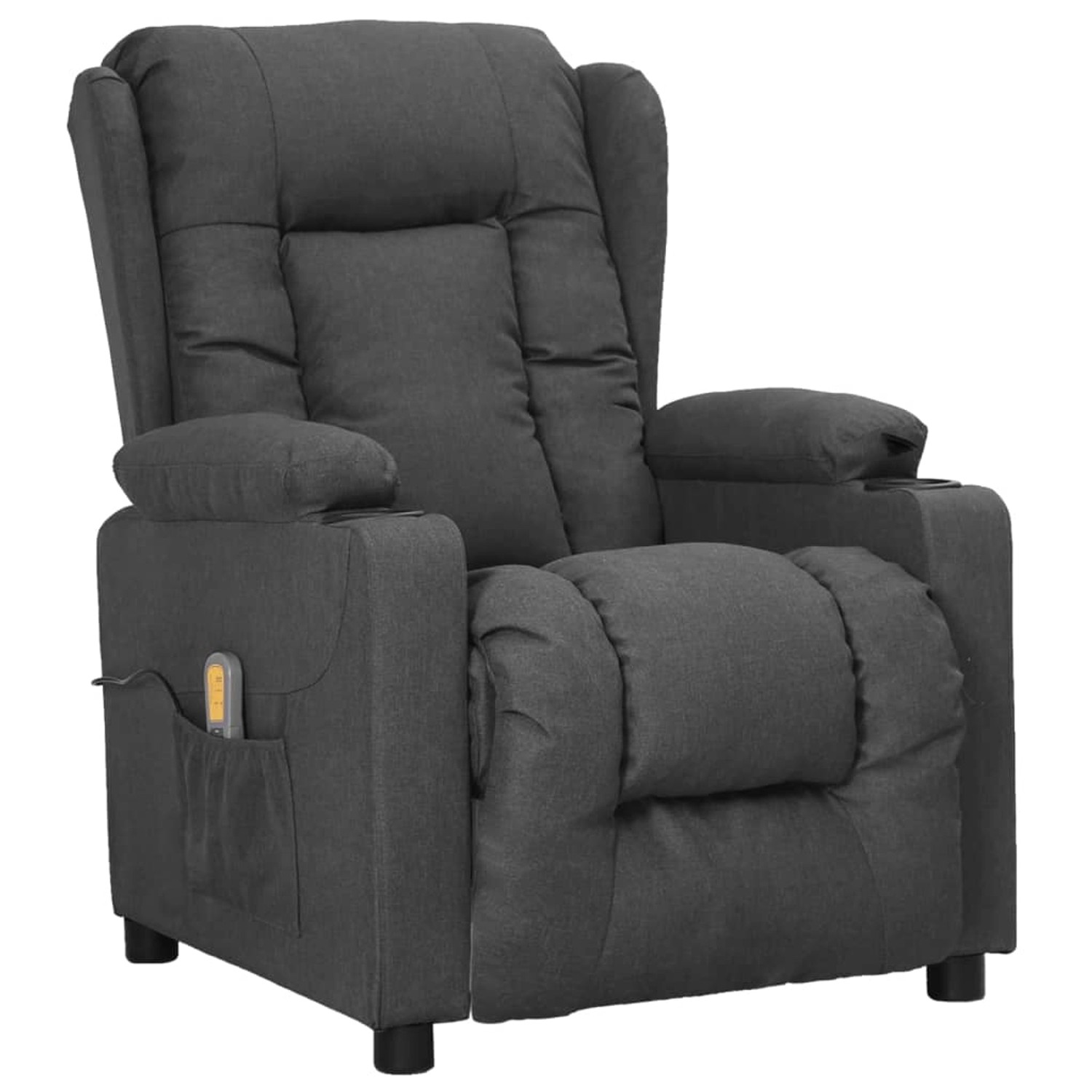 vidaXL Massagesessel mit Aufstehhilfe Dunkelgrau Stoff Modell 14 vidaXL Massagesessel mit Aufstehhilfe Dunkelgrau Stoff Modell 14 von VIDAXL