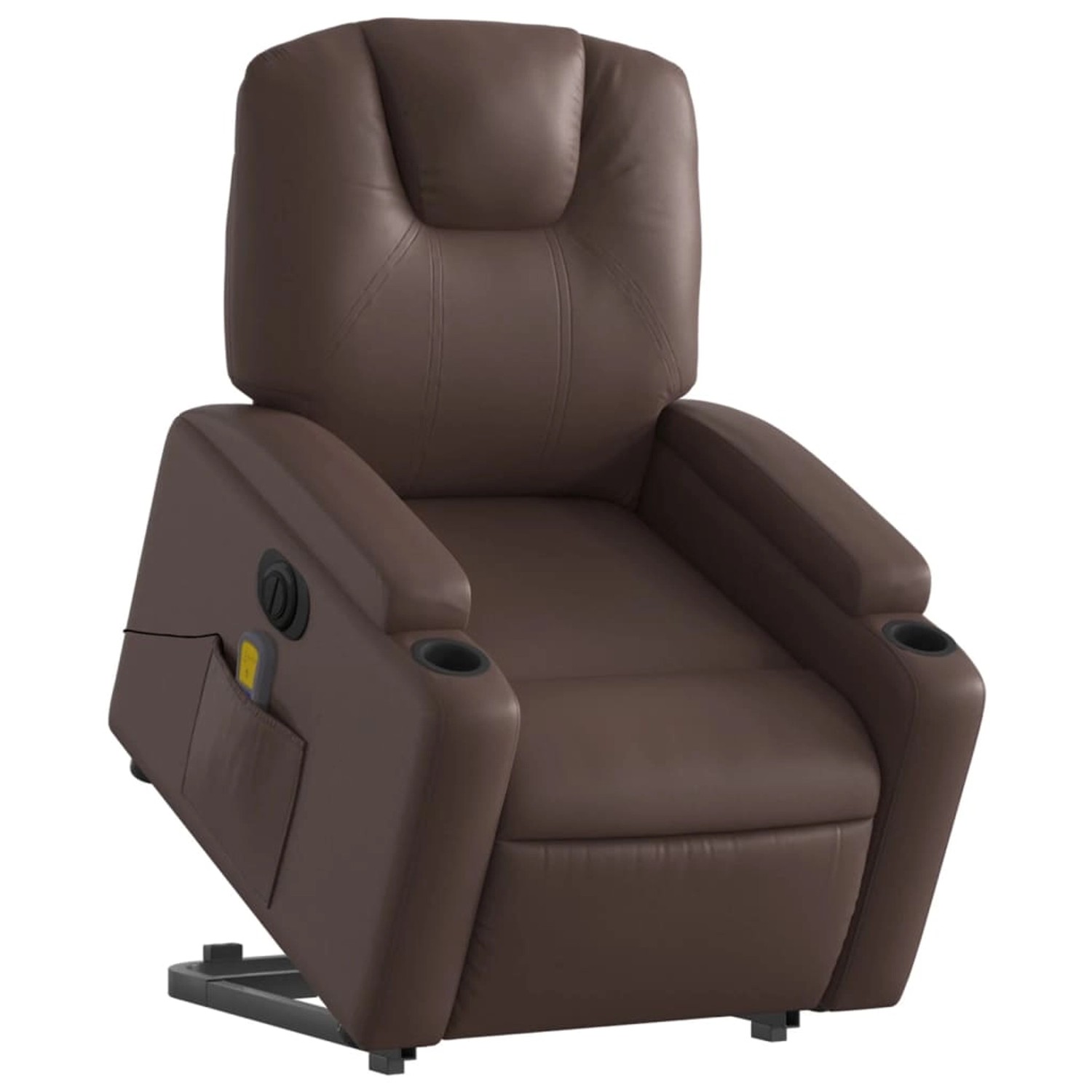 vidaXL Massagesessel mit Aufstehhilfe Elektrisch Braun Kunstleder Modell 2 vidaXL Massagesessel mit Aufstehhilfe Elektrisch Braun Kunstleder Modell 2 von VIDAXL