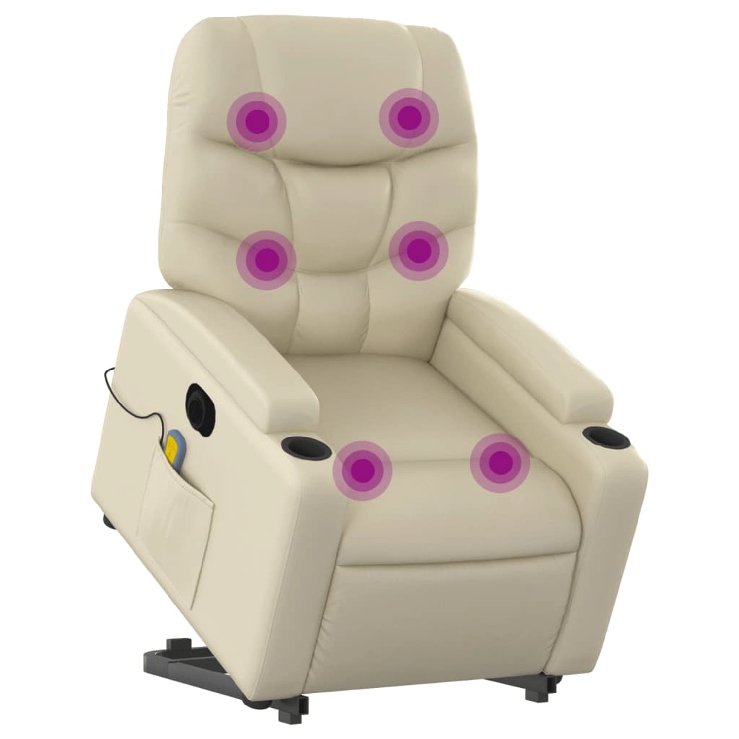 vidaXL Massagesessel mit Aufstehhilfe Elektrisch Creme Kunstleder Modell 3 vidaXL Massagesessel mit Aufstehhilfe Elektrisch Creme Kunstleder Modell 3 von VIDAXL