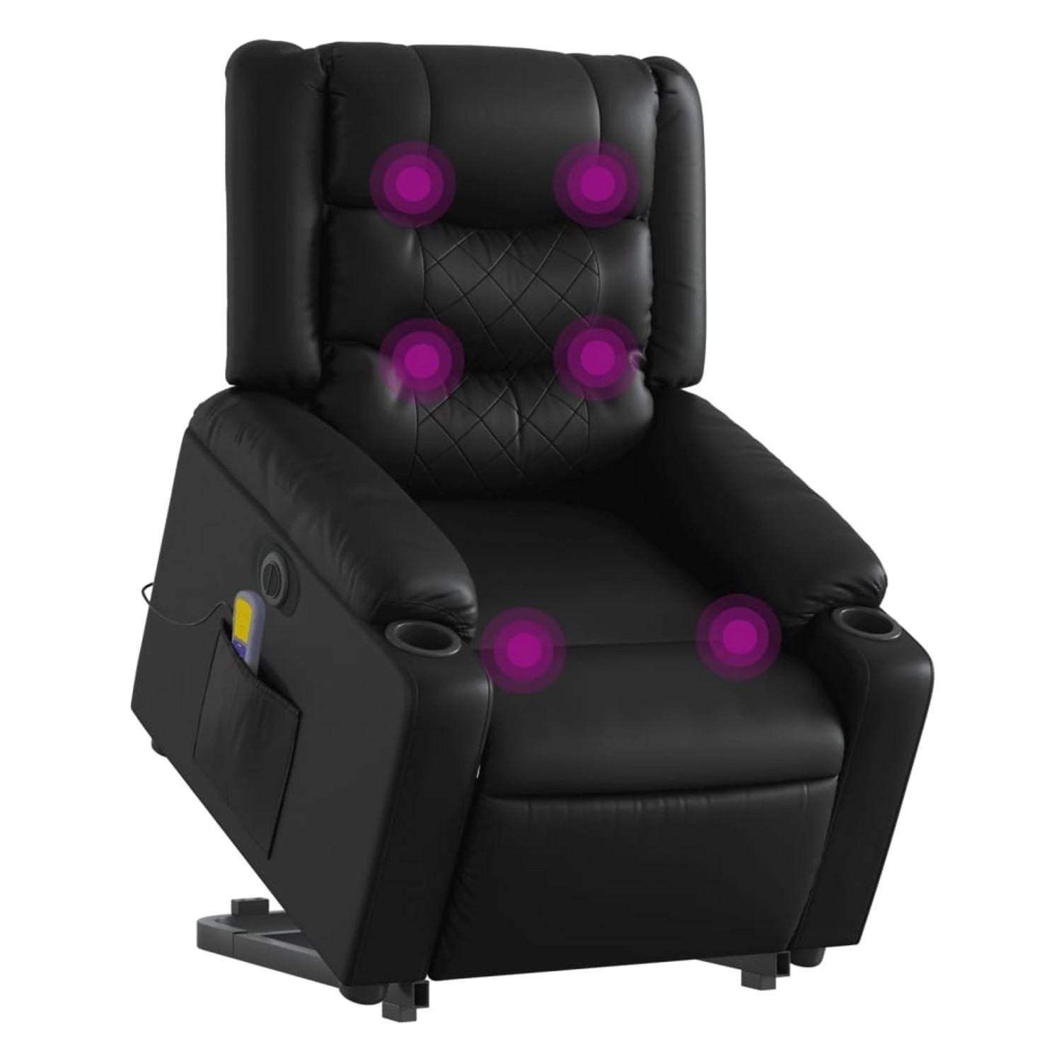 vidaXL Massagesessel mit Aufstehhilfe Elektrisch Schwarz Kunstleder Modell 12 vidaXL Massagesessel mit Aufstehhilfe Elektrisch Schwarz Kunstleder Modell 12 von VIDAXL