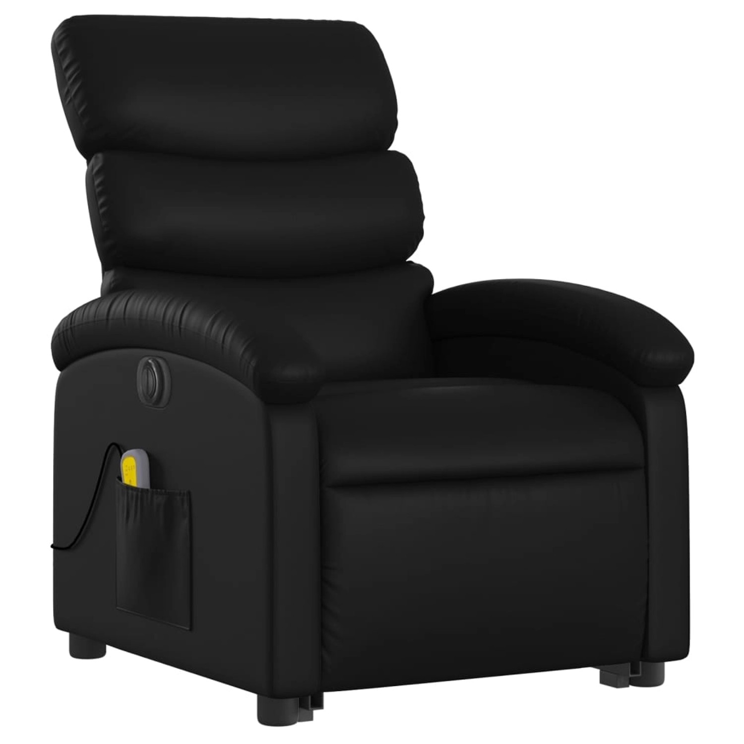 vidaXL Massagesessel mit Aufstehhilfe Elektrisch Schwarz Kunstleder Modell 7 von VIDAXL