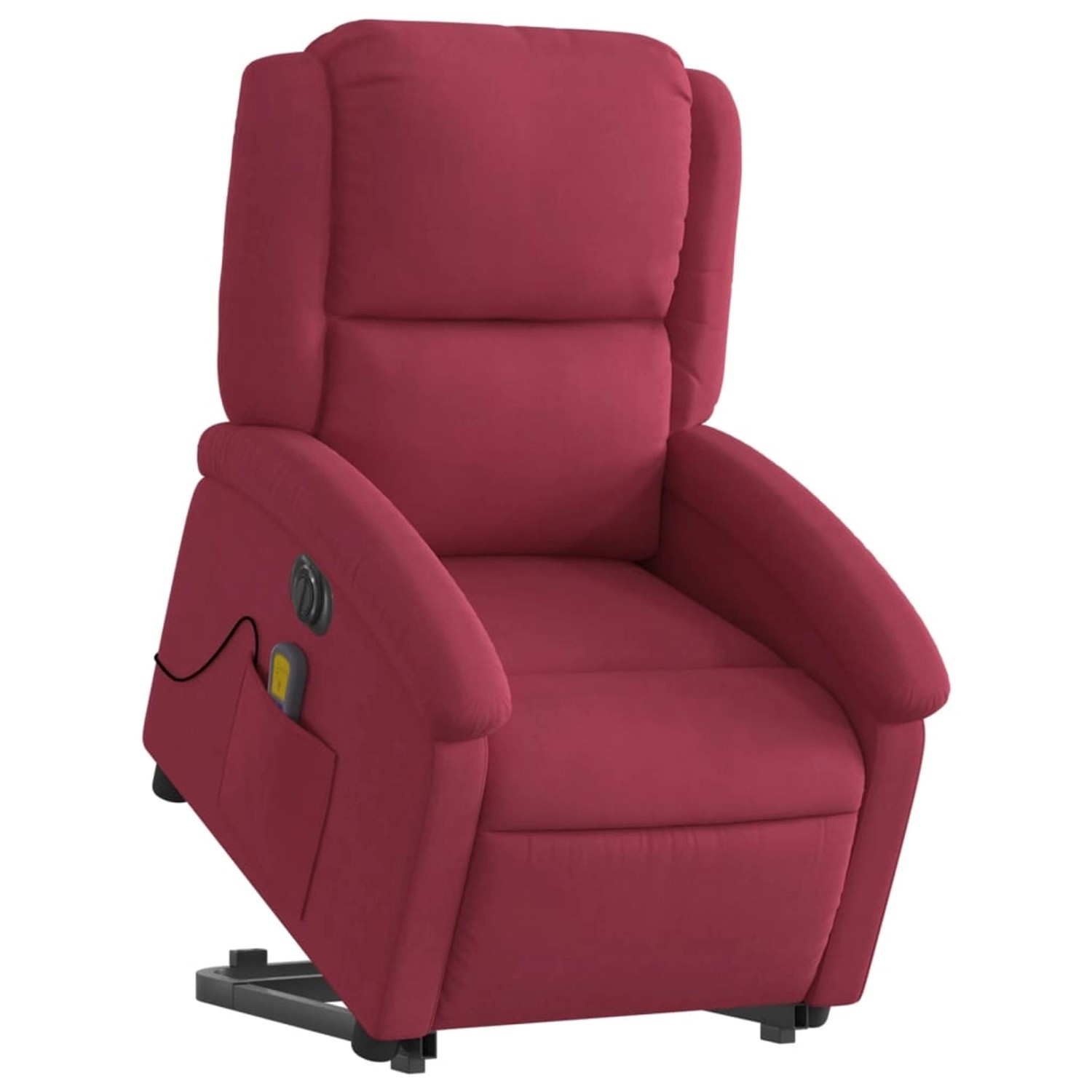vidaXL Massagesessel mit Aufstehhilfe Elektrisch Weißrot Samt Modell 1 vidaXL Massagesessel mit Aufstehhilfe Elektrisch Weißrot Samt Modell 1 von VIDAXL