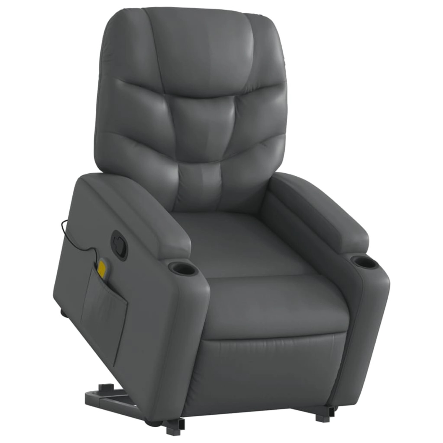 vidaXL Massagesessel mit Aufstehhilfe Grau Kunstleder Modell 3 vidaXL Massagesessel mit Aufstehhilfe Grau Kunstleder Modell 3 von VIDAXL