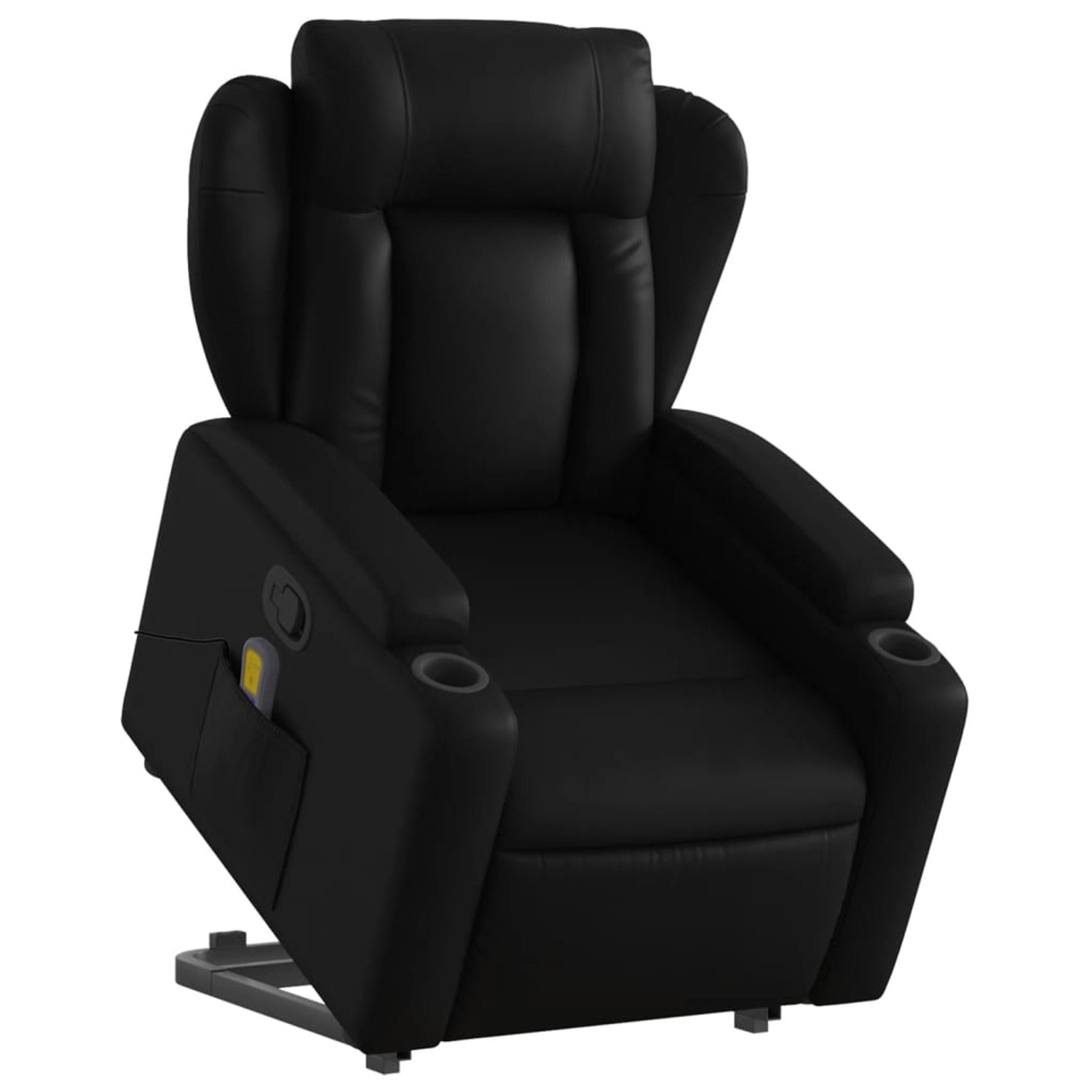 vidaXL Massagesessel mit Aufstehhilfe Schwarz Kunstleder Modell 10 vidaXL Massagesessel mit Aufstehhilfe Schwarz Kunstleder Modell 10 von VIDAXL