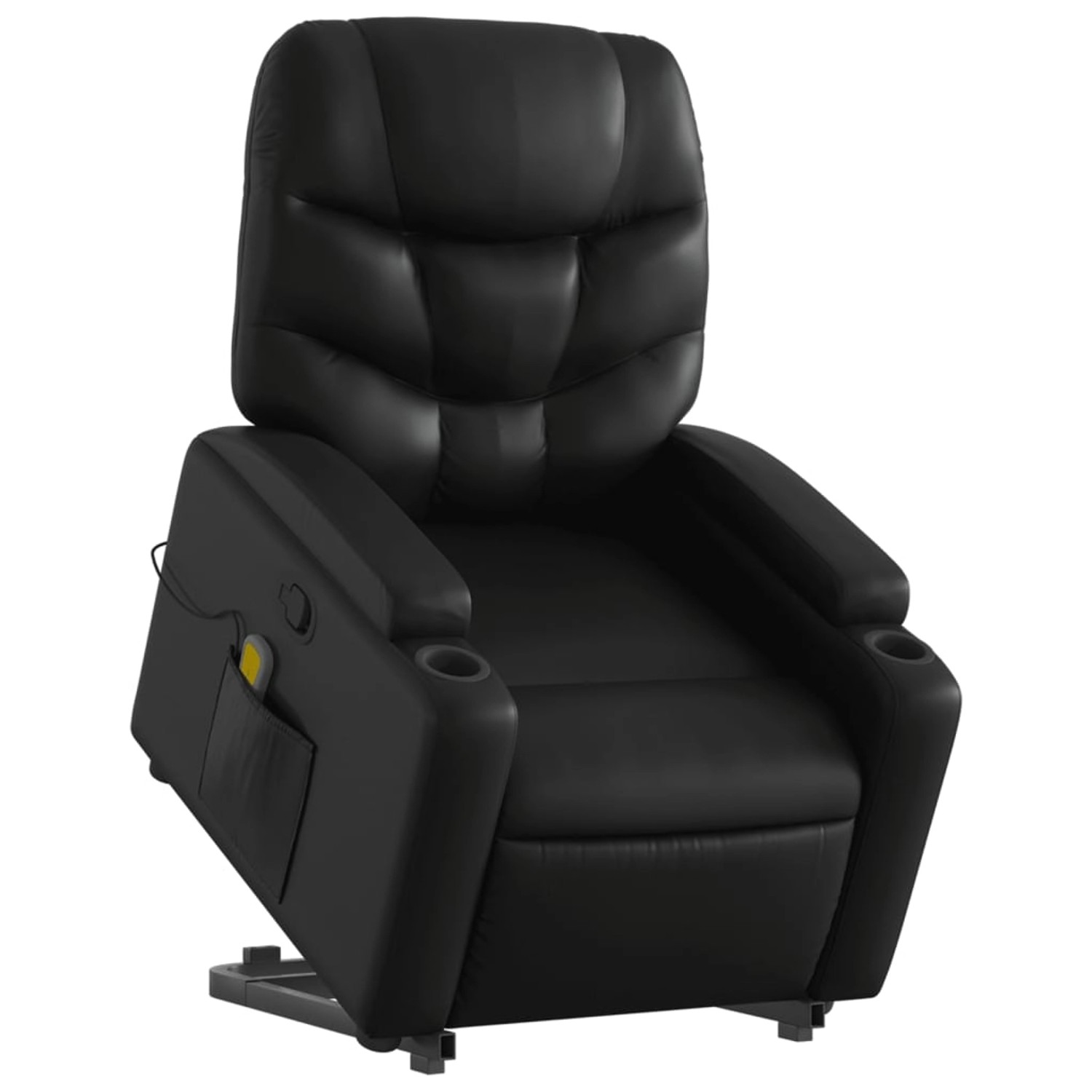 vidaXL Massagesessel mit Aufstehhilfe Schwarz Kunstleder Modell 4 vidaXL Massagesessel mit Aufstehhilfe Schwarz Kunstleder Modell 4 von VIDAXL