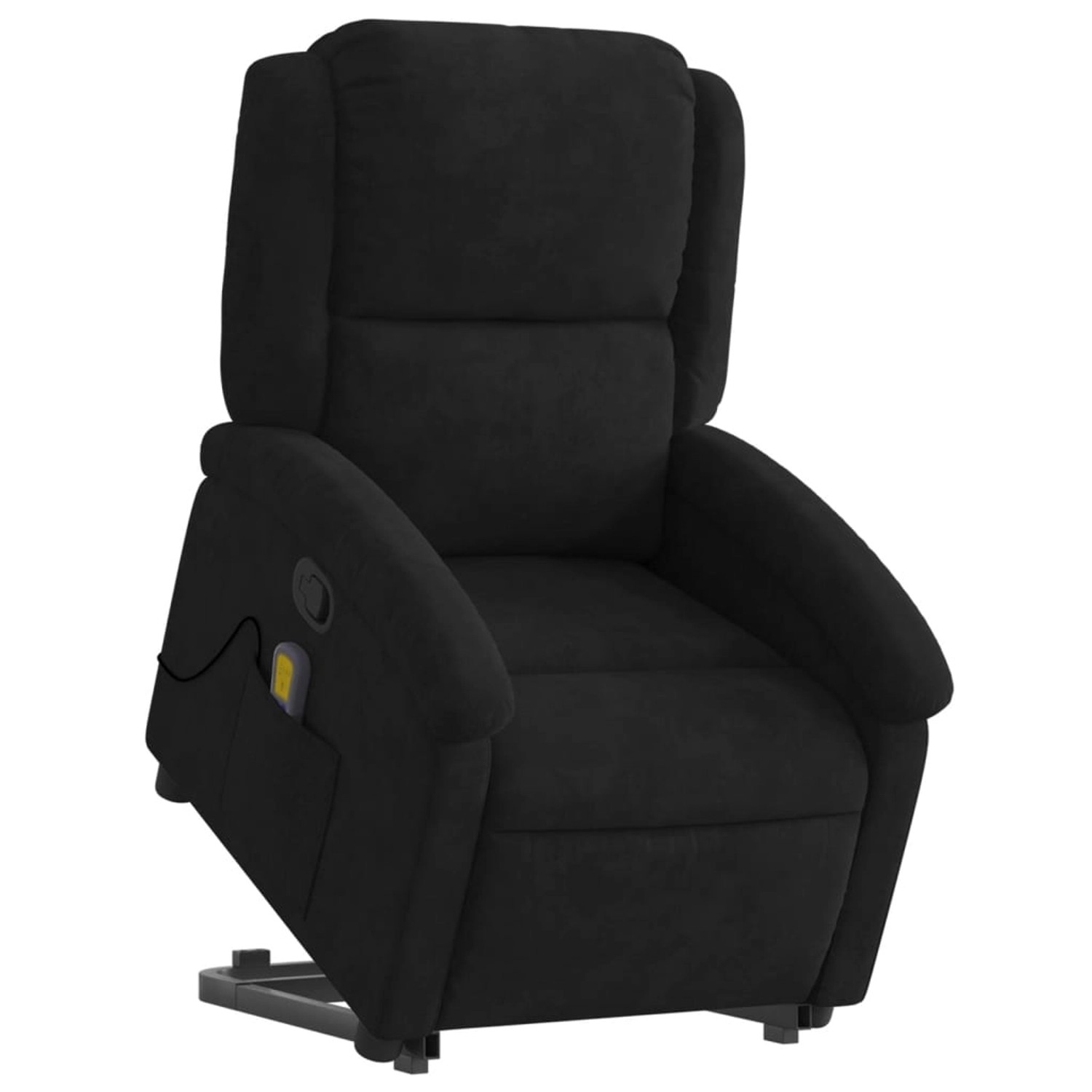 vidaXL Massagesessel mit Aufstehhilfe Schwarz Samt Modell 1 vidaXL Massagesessel mit Aufstehhilfe Schwarz Samt Modell 1 von VIDAXL