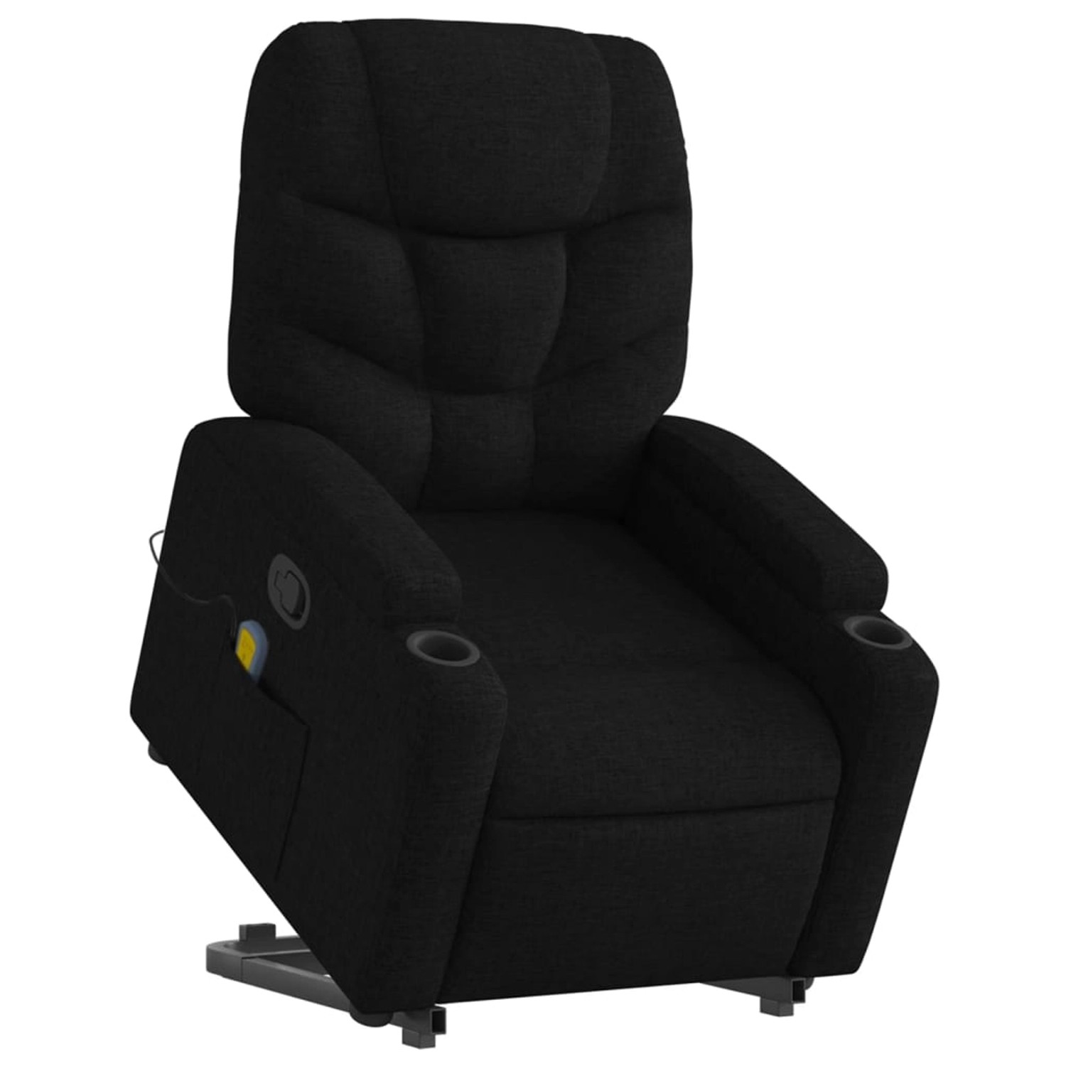 vidaXL Massagesessel mit Aufstehhilfe Schwarz Stoff Modell 3 vidaXL Massagesessel mit Aufstehhilfe Schwarz Stoff Modell 3 von VIDAXL