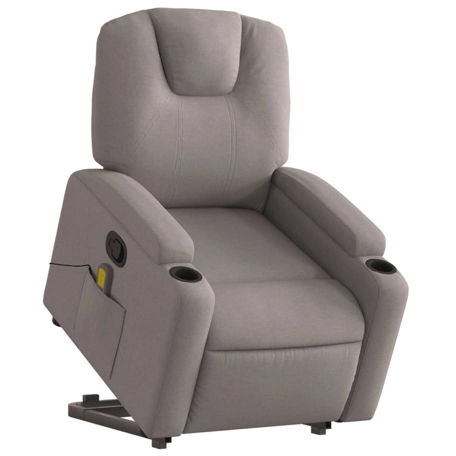 vidaXL Massagesessel mit Aufstehhilfe Taupe Stoff Modell 1 vidaXL Massagesessel mit Aufstehhilfe Taupe Stoff Modell 1 von VIDAXL