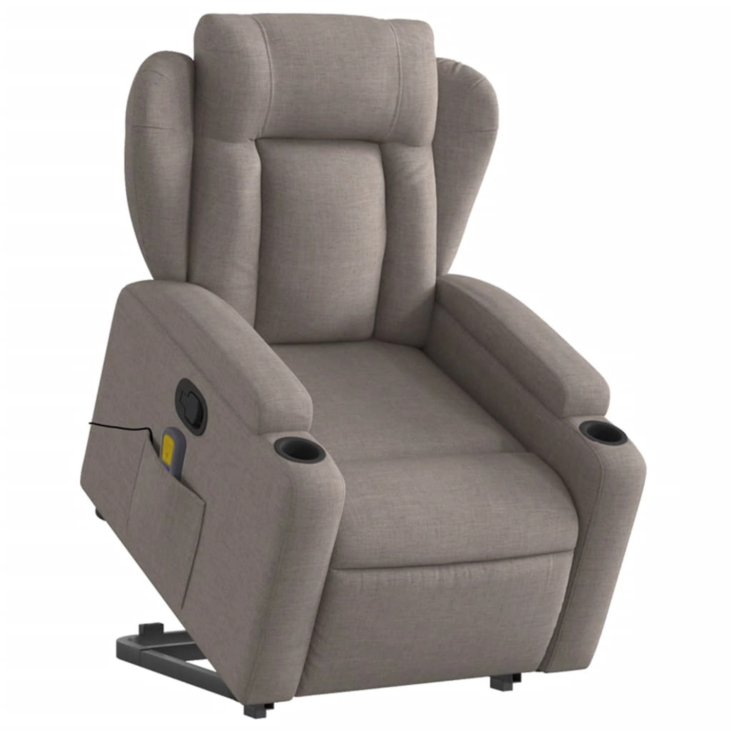 vidaXL Massagesessel mit Aufstehhilfe Taupe Stoff Modell 2 vidaXL Massagesessel mit Aufstehhilfe Taupe Stoff Modell 2 von VIDAXL