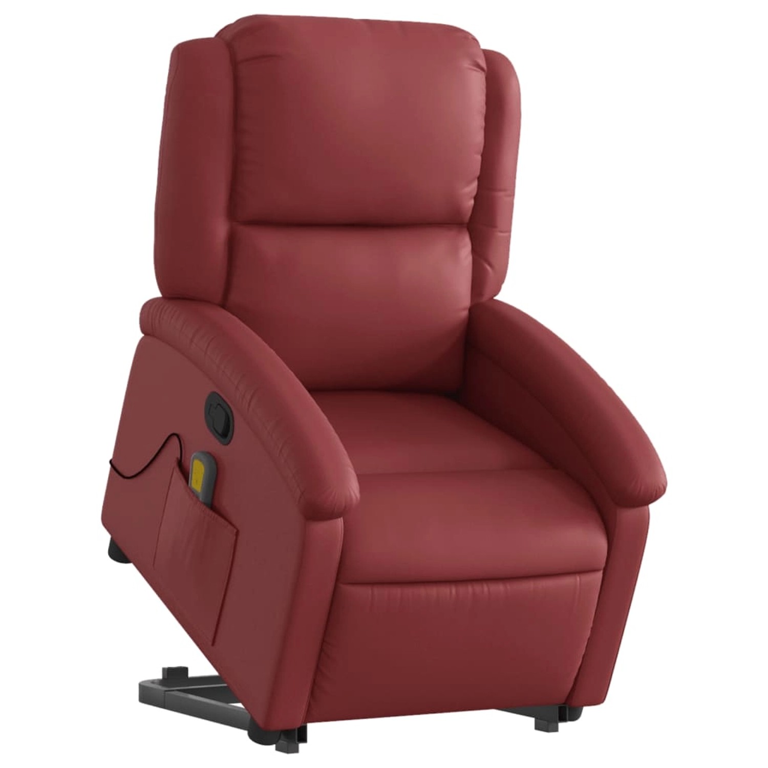 vidaXL Massagesessel mit Aufstehhilfe Weißrot Kunstleder Modell 5 vidaXL Massagesessel mit Aufstehhilfe Weißrot Kunstleder Modell 5 von VIDAXL