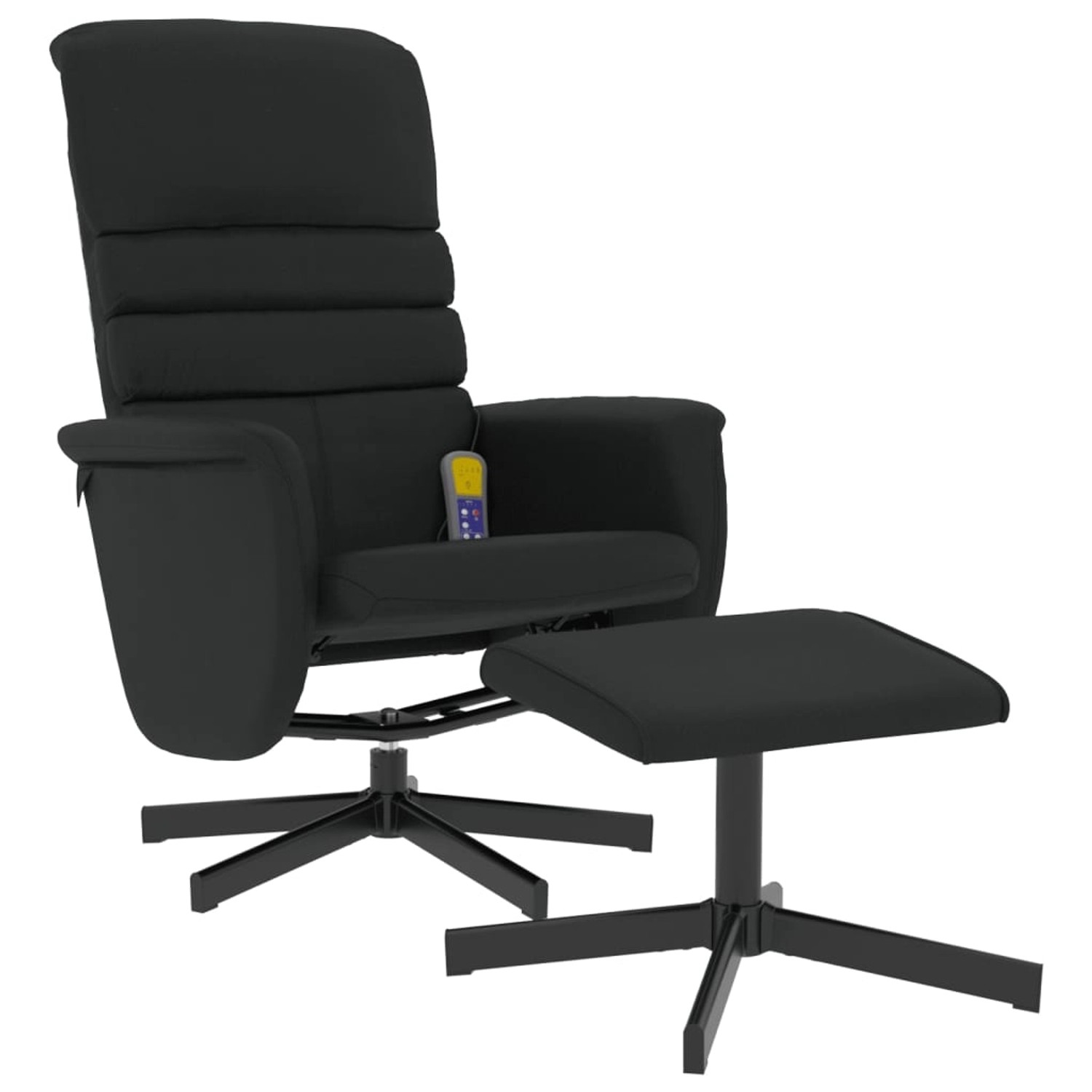 vidaXL Massagesessel mit Fußhocker Schwarz Kunstleder Modell 5 vidaXL Massagesessel mit Fußhocker Schwarz Kunstleder Modell 5 von VIDAXL
