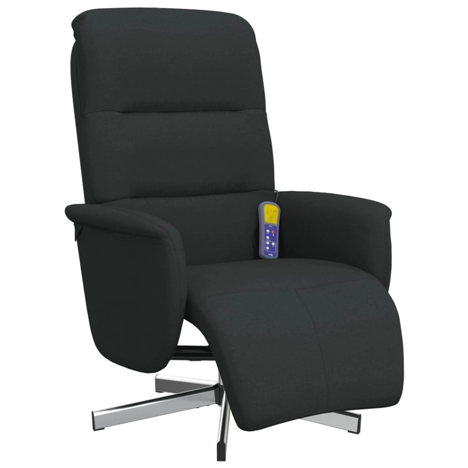 vidaXL Massagesessel mit Fußteil Schwarz Stoff Modell 3 vidaXL Massagesessel mit Fußteil Schwarz Stoff Modell 3 von VIDAXL